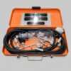 8A-9910-00 pressure service hose set complete hose and fitting kit in an open orange carrying case