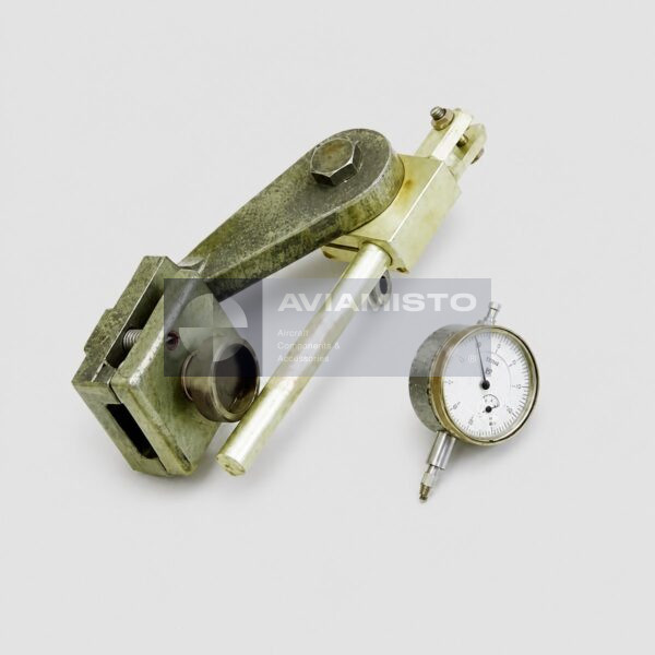 8AT-9914-00 transmission shaft runout checking fixture complete checking fixture shown with its separate dial indicator