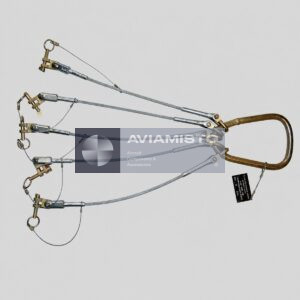 8AT-9921-00 main rotor hub lifting sling complete multi-leg sling assembly on a light-grey background