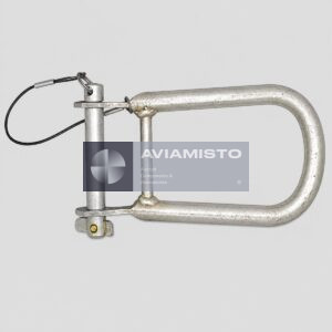 8AT-9925-100 tail rotor hub lifting bracket complete U-shaped bracket with locking shaft and safety cable