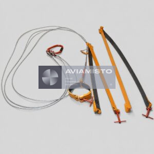 8AT-9936-00 tail boom assembly lifting sling complete sling set with cables and spreader bars on a light-grey background