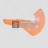 8AT-9939-00 rotor trim angle gauge complete top view with the scale and original technical markings visible
