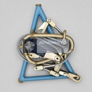 8MT-9904-00 AI-9V engine lifting beam assembly complete cable and linkage assembly with identification plate