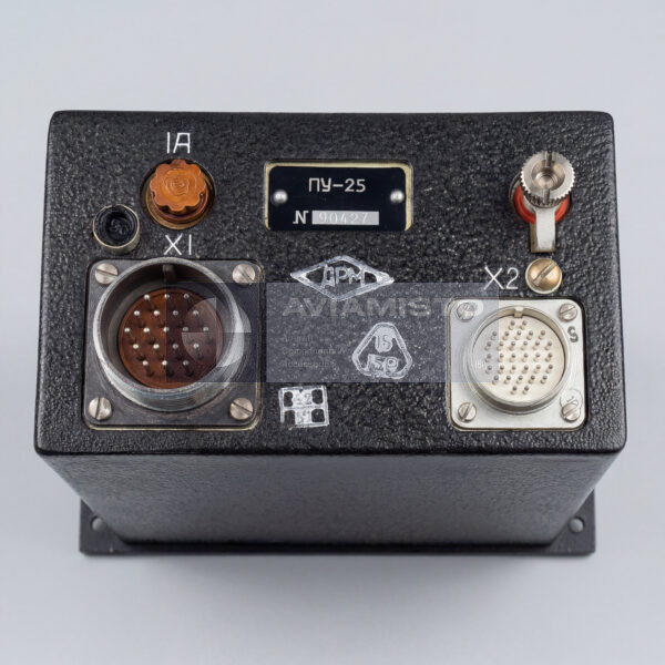 PU-25 Aircraft Control Panel