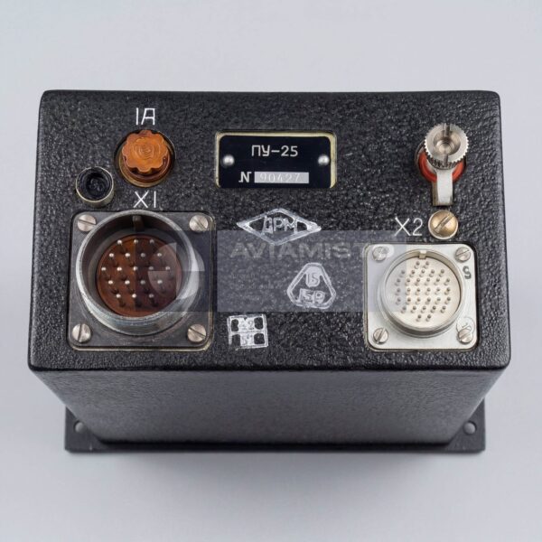 PU-25 Aircraft Control Panel