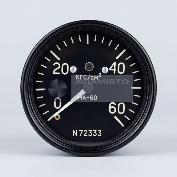 MA-60 Aircraft Pressure Gauge