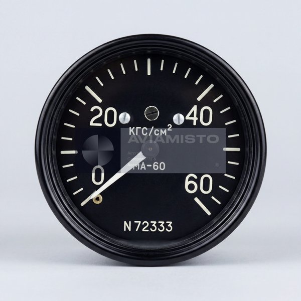 MA-60 Aircraft Pressure Gauge