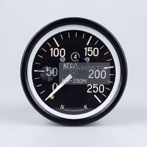 MA-250M Aircraft Pressure Gauge 250 kgf/cm²