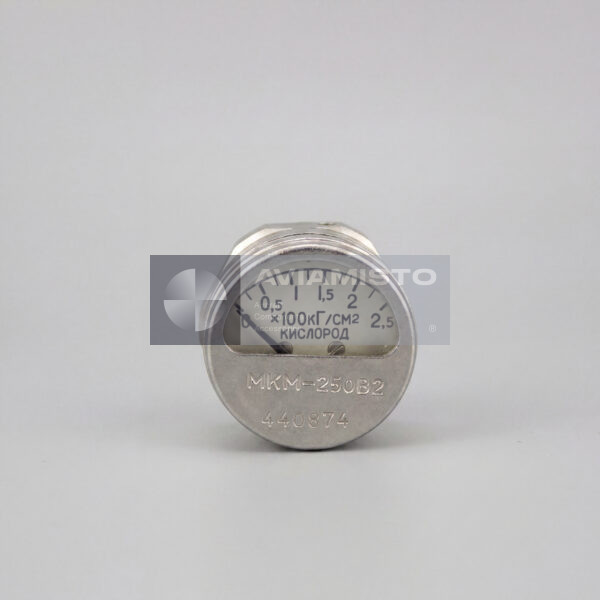 MKM-250V2 Aircraft Oxygen Pressure Gauge