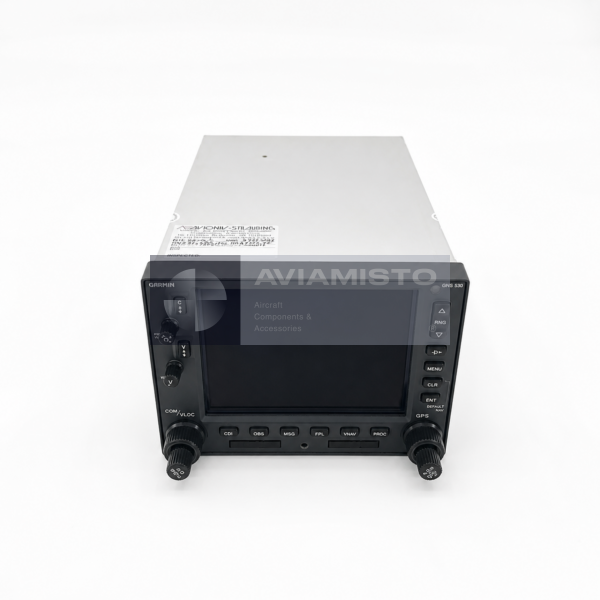 011-01066-50 Garmin GNS 530AW authentic three-quarter view