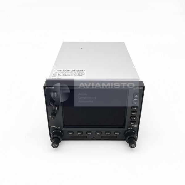 011-01066-50 Garmin GNS 530AW authentic three-quarter view