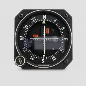 066-3034-02 BendixKing KI 204 VOR LOC glideslope indicator