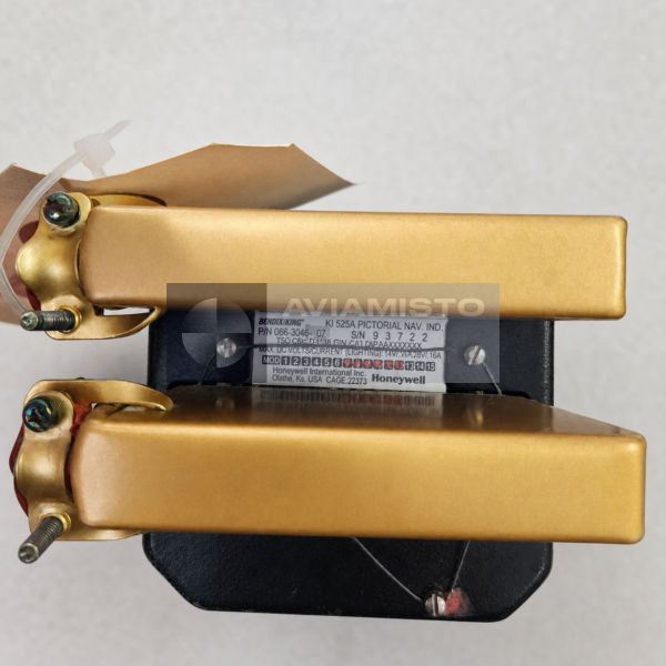 066-3046-07 BendixKing KI 525A pictorial navigation indicator identification plate