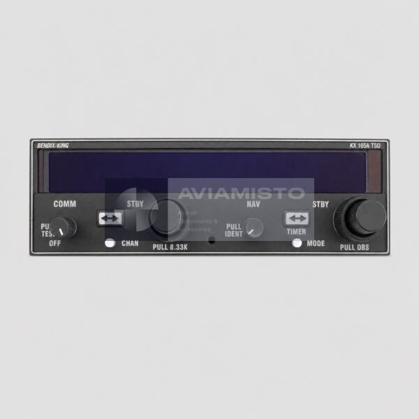 069-01033-0201 BendixKing KX 165A NAV/COMM transceiver front view
