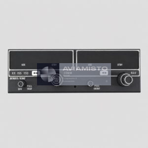 069-1024-42 BendixKing KX 155 NAV/COMM radio front view