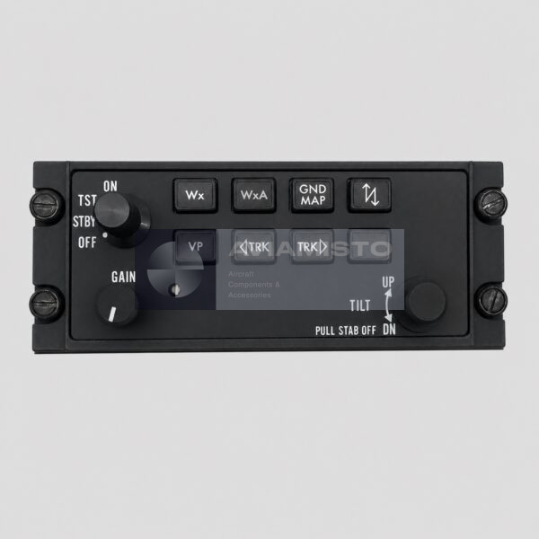 071-01438-0702 BendixKing CP 466A EFIS radar control panel front view