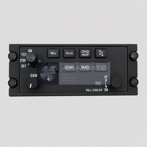 071-01438-0702 BendixKing CP 466A EFIS radar control panel front view