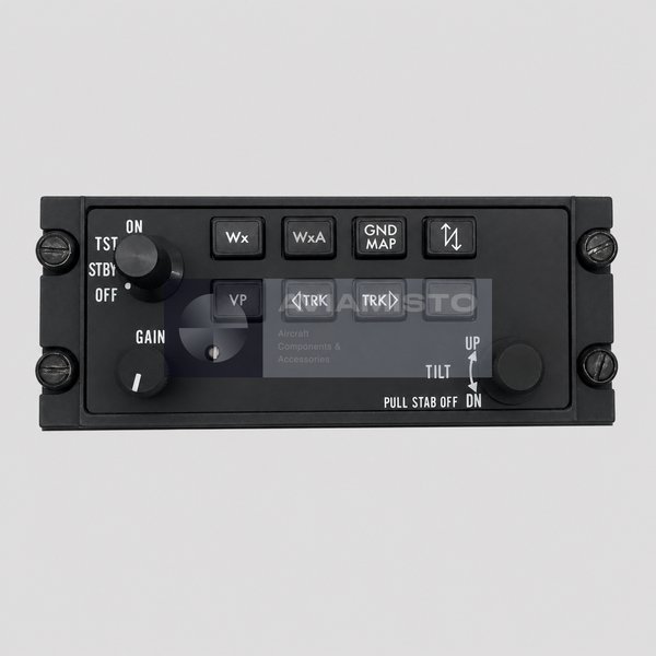 071-01438-0702 BendixKing CP 466A EFIS radar control panel front view