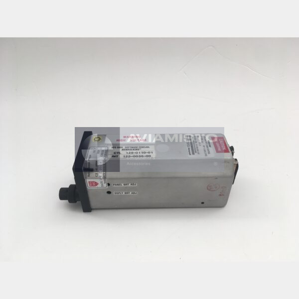 071-1282-86 BendixKing KFS 598A VHF control identification plate