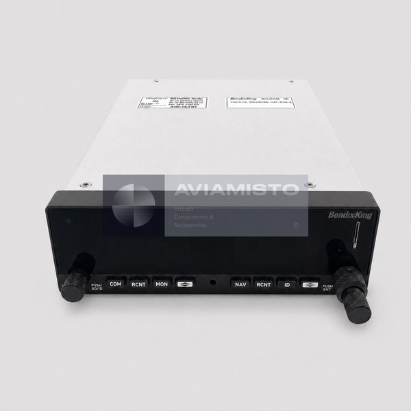 89000002-120 BendixKing KX 200 NAV COM transceiver front view