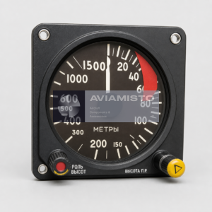 A-034-4-18 radio altimeter indicator front view