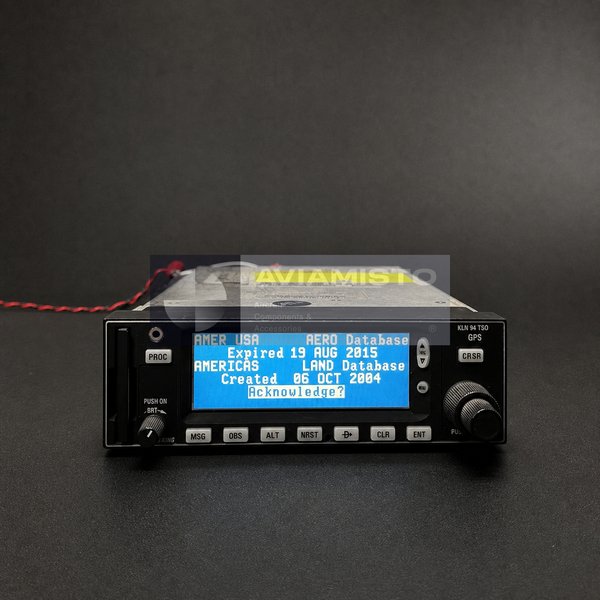 069-01034-0102 BendixKing KLN 94 GPS authentic front view