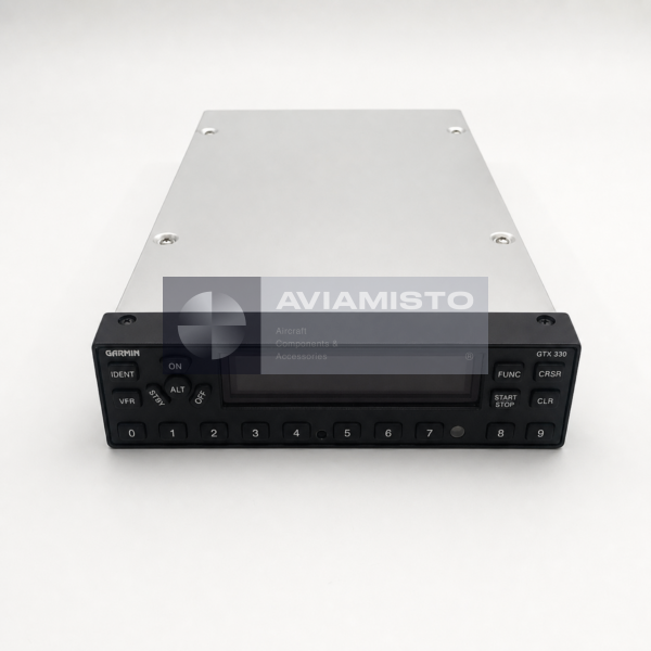 011-00455-00 Garmin GTX 330 Mode S transponder front and top view
