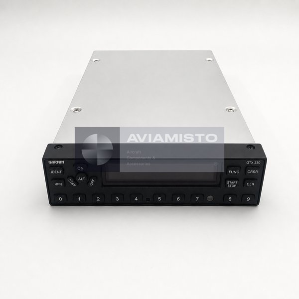 011-00455-00 Garmin GTX 330 Mode S transponder front and top view