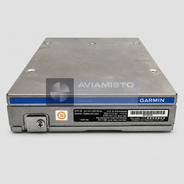 011-00779-30 Garmin GTX 33ES remote Mode S transponder view