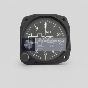 LUN 1125.2002 aircraft altimeter complete front view