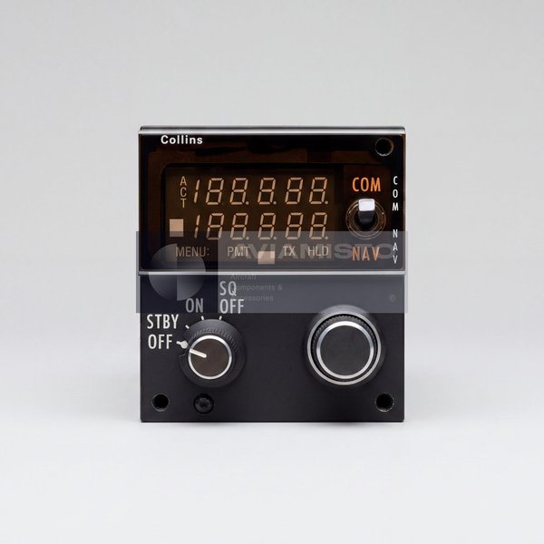 822-1121-004 Collins CTL 23C NAV COMM control front view