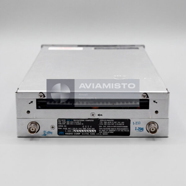 066-4010-12 BendixKing KNS 81 VOR LOC RNAV unit main view