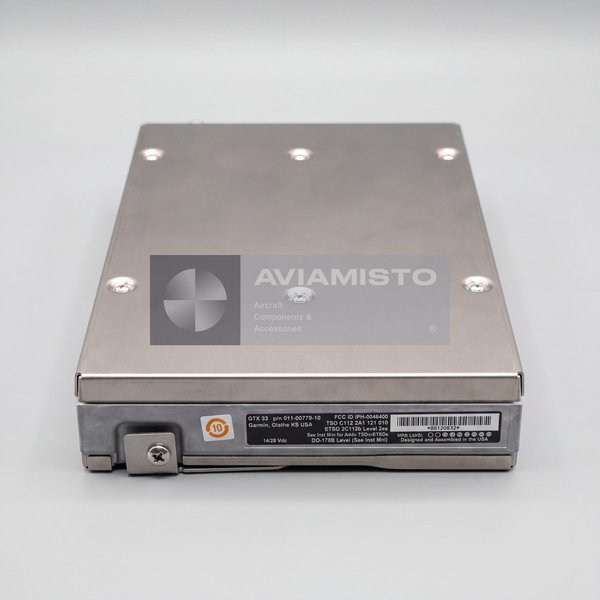 011-00779-10 Garmin GTX 33 remote Mode S transponder identification view
