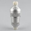 11GF4-1 hydraulic filter illustration with silver cylindrical housing and protective end caps