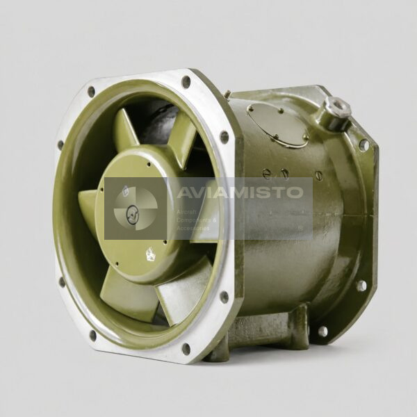 123VO-9-2 axial aviation cooling fan, representative family studio view