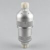 13GF6 hydraulic filter illustration with silver cylindrical housing and protective end caps