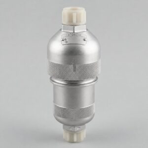 13GF6SN hydraulic filter illustration with silver cylindrical housing and protective end caps