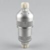 14GF3SN hydraulic filter illustration with silver cylindrical housing and protective end caps