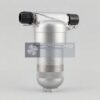 15GF17BN-1 hydraulic filter illustration with cylindrical housing and capped ports