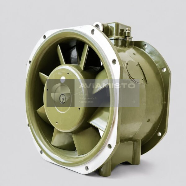 250VO-18-2TS axial aviation cooling fan, representative family studio view