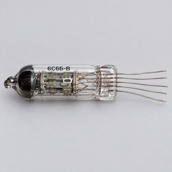 6S6B-V — high-reliability subminiature glass triode