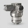 8D2.966.508-06 hydraulic filter reference with horizontal side module, black front cap, threaded ports and compact lower bowl