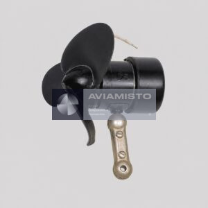 DV-3 adjustable aircraft cabin circulation fan, exact studio view