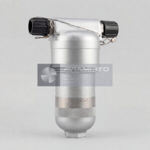 FG11SN-T hydraulic filter illustration with cylindrical housing and capped ports