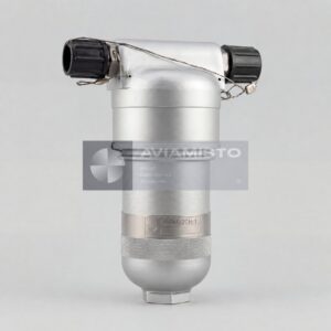 FG44/2SN-1 hydraulic filter illustration with cylindrical housing and capped ports