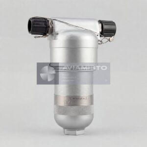 FG44/2SN-2 hydraulic filter illustration with cylindrical housing and capped ports