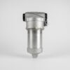 FG85-00-3 hydraulic filter, front view of the housing and connections
