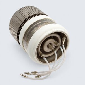 GMI-32B-1 — pulse modulator tetrode, finned radiator and flexible leads