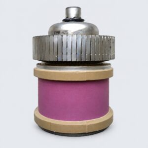 GMI-42B — pulse modulator triode, finned radiator and cylindrical insulator