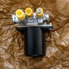 ТДК капсульный газовый термодатчик вид со стороны штуцеров
